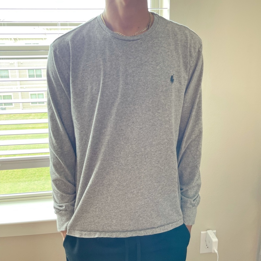 long sleeve polo